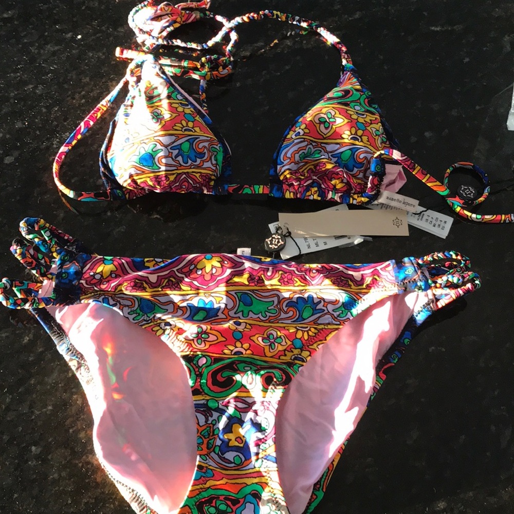 Nanette Lepore bikini- small top medium bottom